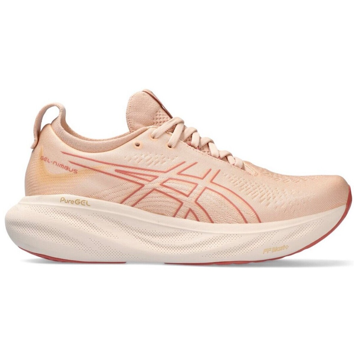 Chaussures Femme Running / trail Asics  Orange