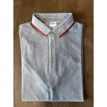 Vêtements Garçon Polos manches courtes Hugo Boss Kids Polo Hugo Boss Gris