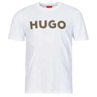 Vêtements Homme T-shirts manches courtes HUGO Dulivio_U243 Blanc