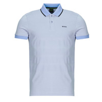 Vêtements Homme Polos manches courtes BOSS Paddy 5 Bleu Ciel