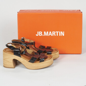 Chaussures Femme Sabots JB Martin BORNEO VINTAGE NOIR