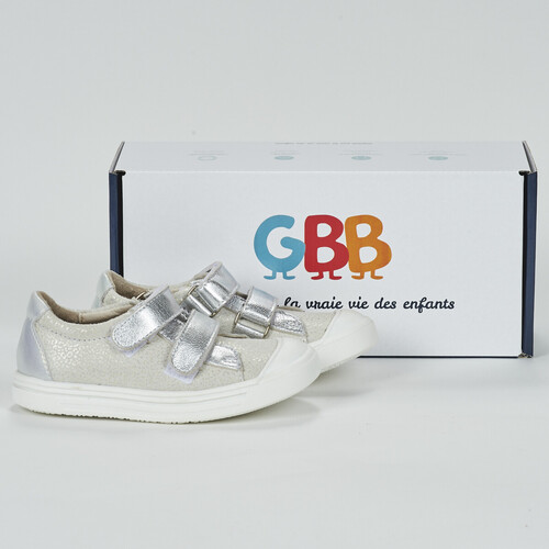 Chaussures Fille Baskets basses GBB NOELLA Blanc