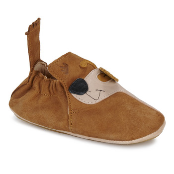 Chaussures Garçon Chaussons Easy Peasy MY BLU CHIEN OEIL Marron