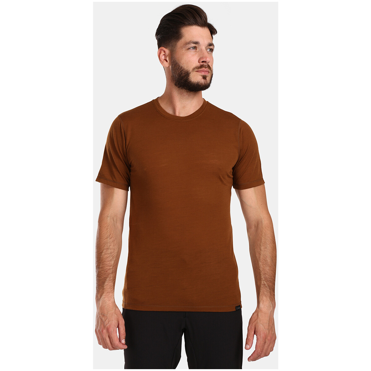 Vêtements T-shirts manches courtes Kilpi T-shirt en laine mérinos pour homme  SLOPER-M Marron