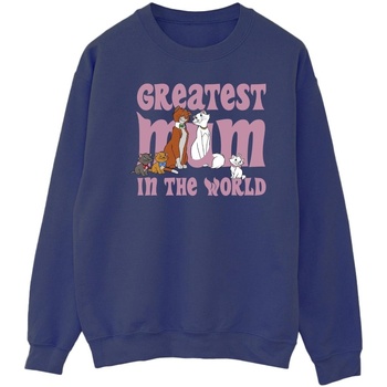 Vêtements Homme Sweats Disney The Aristocats Greatest Mum Bleu