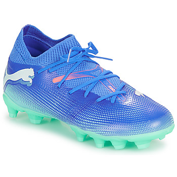 Chaussures Enfant Football Puma FUTURE 7 MATCH FG/AG Jr Bleu