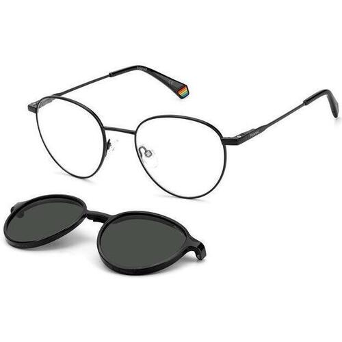 Montres & Bijoux Lunettes de soleil Polaroid PLD 6158 / CS Lunettes de soleil, Noir/Gris, 51 mm Noir