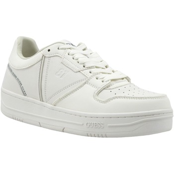 Chaussures Homme Multisport Guess Sneaker Basket Uomo White FMPANCLAC12 Blanc