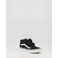 Chaussures Garçon Baskets mode Vans YT WARD MID V Noir