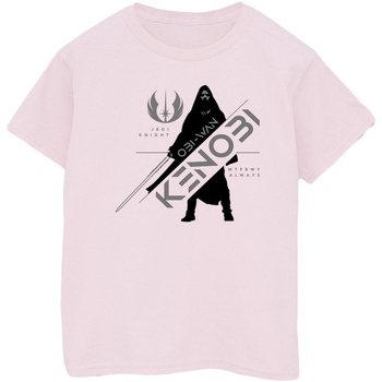 Vêtements Femme T-shirts manches longues Disney Jedi Knight Rouge