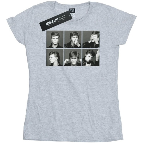 Vêtements Femme T-shirts manches longues David Bowie BI16667 Gris