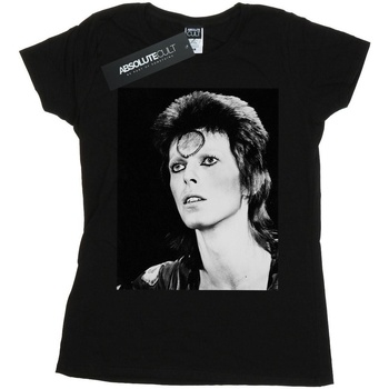 Vêtements Femme T-shirts manches longues David Bowie Looking Noir