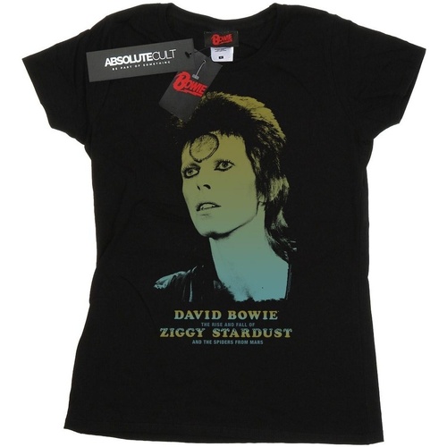 Vêtements Femme T-shirts manches longues David Bowie BI16804 Noir