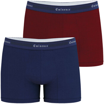 Sous-vêtements Homme Boxers Eminence Lot de 2 boxers homme Tailor Rouge