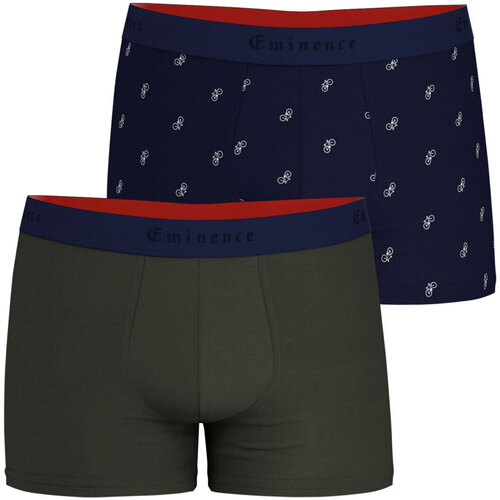 Sous-vêtements Homme Boxers Eminence Lot de 2 boxers homme Fait en France Bleu