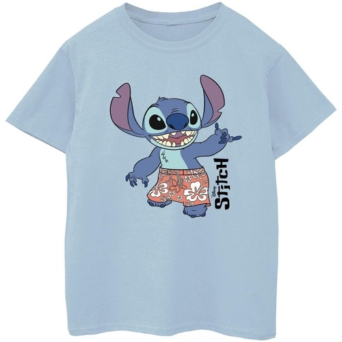 Vêtements Fille T-shirts manches courtes Disney Bermuda Shorts Bleu