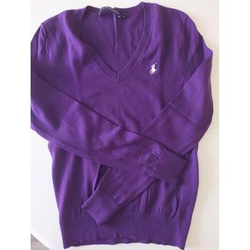 Vêtements Femme Pulls Ralph Lauren Pull laine Ralph Lauren Violet