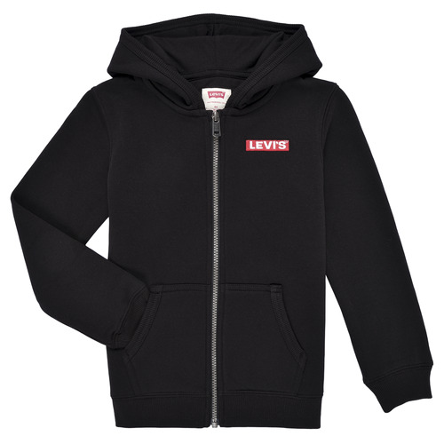 Vêtements Garçon Sweats Levi's LVN BOXTAB FULL ZIP HOODIE Noir