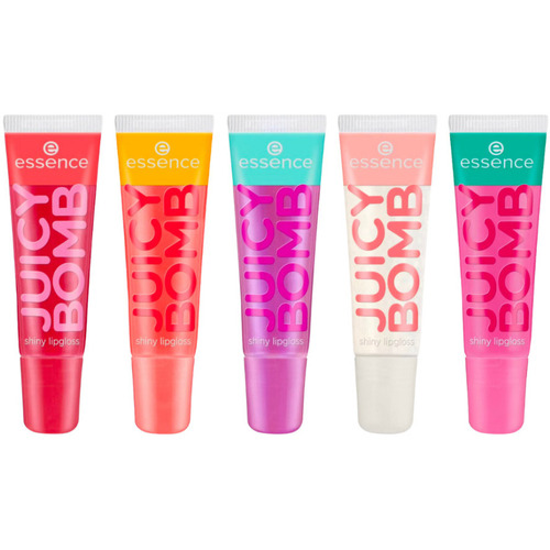 Beauté Femme Gloss Essence Lot de 5 Gloss à Lèvres Juicy Bomb Shiny Lipgloss - 101/102/ Autres