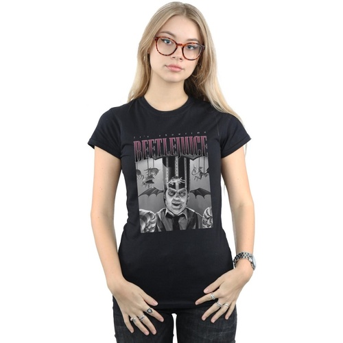 Vêtements Femme T-shirts manches longues Beetlejuice BI12136 Noir