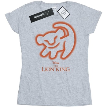 Vêtements Femme T-shirts manches longues Disney The Lion King Gris