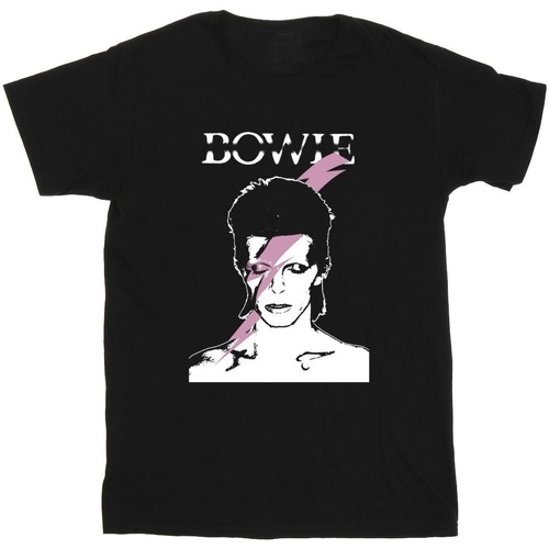 Vêtements Fille T-shirts manches longues David Bowie BI15721 Noir