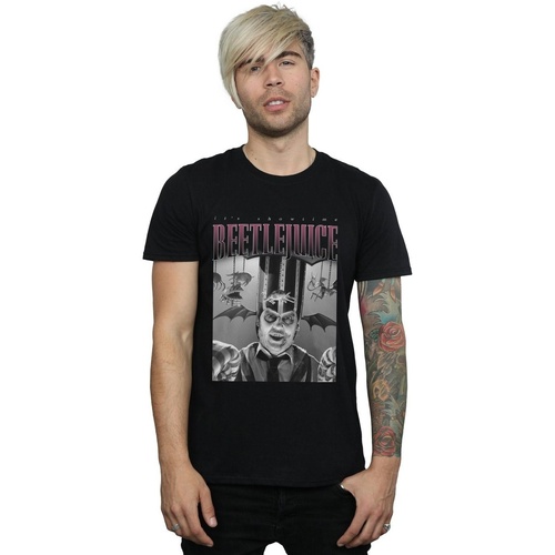 Vêtements Homme T-shirts manches longues Beetlejuice BI16069 Noir