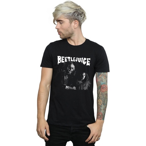 Vêtements Homme T-shirts manches longues Beetlejuice BI16088 Noir