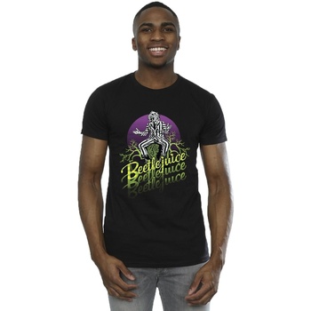 Vêtements Homme T-shirts manches longues Beetlejuice BI16090 Noir