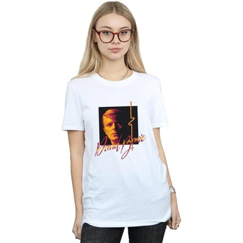 Vêtements Femme T-shirts manches longues David Bowie 90s Blanc