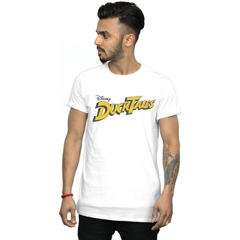 Vêtements Homme T-shirts manches longues Disney Duck Tales Blanc