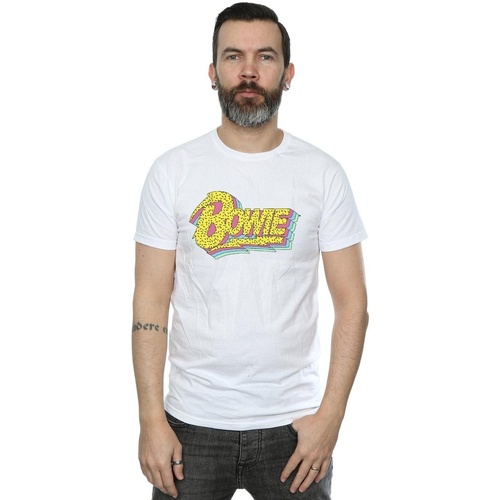 Vêtements Homme T-shirts manches longues David Bowie 90s Blanc