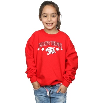 Vêtements Fille Sweats Disney High School Musical The Musical Wildcat Stars Rouge