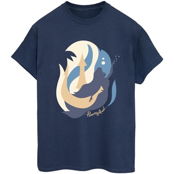 Vêtements Femme T-shirts manches longues Disney The Little Mermaids Bleu