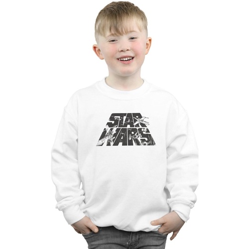 Vêtements Garçon Sweats Disney BI34619 Blanc