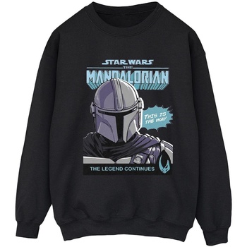 Vêtements Femme Sweats Star Wars The Mandalorian BI39193 Noir