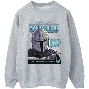 Vêtements Femme Sweats Star Wars The Mandalorian BI39193 Gris