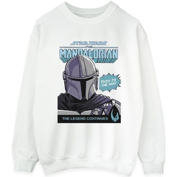 Vêtements Femme Sweats Star Wars The Mandalorian BI39193 Blanc