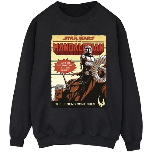 Vêtements Femme Sweats Star Wars The Mandalorian Bumpy Ride Noir