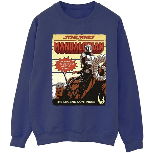 Vêtements Femme Sweats Star Wars The Mandalorian Bumpy Ride Bleu