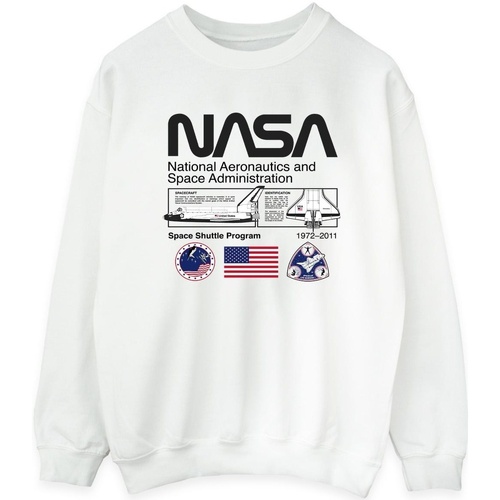 Vêtements Femme Sweats Nasa Space Admin Blanc