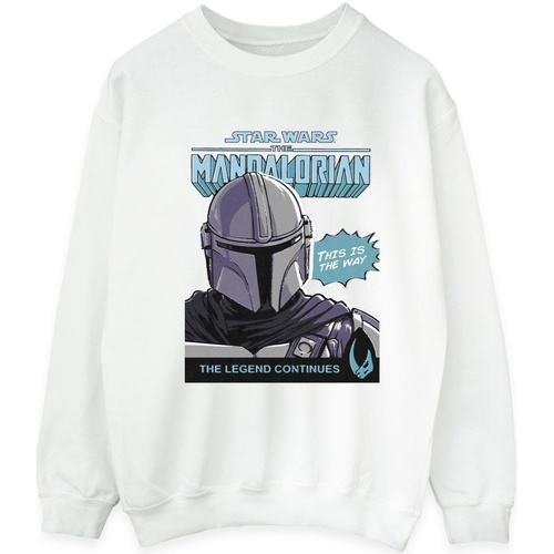 Vêtements Homme Sweats Star Wars The Mandalorian BI46552 Blanc