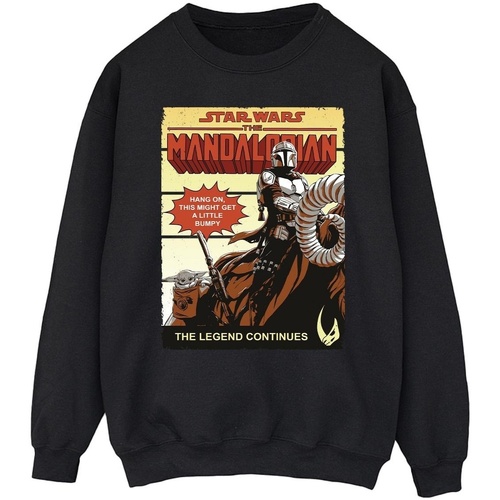 Vêtements Homme Sweats Star Wars The Mandalorian Bumpy Ride Noir