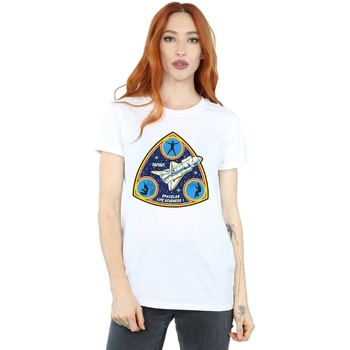 Vêtements Femme T-shirts manches longues Nasa Spacelab Life Science Blanc