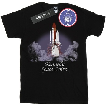 Vêtements Femme T-shirts manches longues Nasa Kennedy Space Centre Lift Off Noir