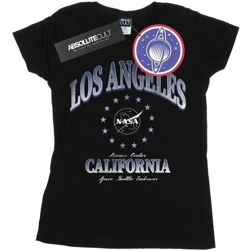 Vêtements Femme T-shirts manches longues Nasa California Science Centre Noir