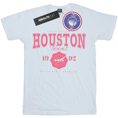 Vêtements Homme T-shirts manches longues Nasa Houston We've Had A Problem Blanc