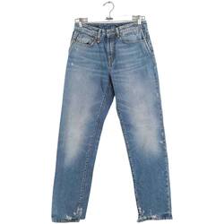 Vêtements Femme Jeans flare / larges R13 Jean large en coton Bleu