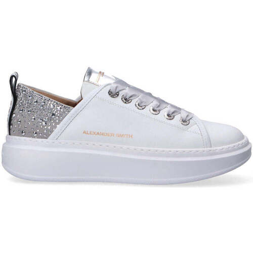 Chaussures Femme Baskets basses Alexander Smith  Blanc