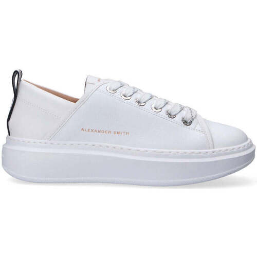 Chaussures Femme Baskets basses Alexander Smith  Blanc